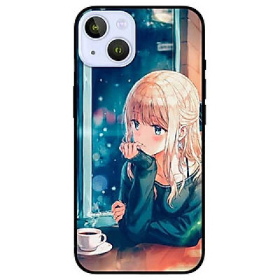 Ốp lưng dành cho Iphone 13 Mini - Iphone 13 - Iphone 13 Pro -  Iphone 13 Pro Max - Cô Gái Bên Tách Cà Phê
