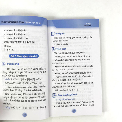 Sách - Sổ tay Kiến Thức Tiếng Anh Trung Học Cơ Sở ( Tái bản ) - ML