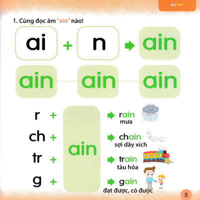 CÙNG CON HỌC NGỮ ÂM TIẾNG ANH QUA 3 CẤP ĐỘ - NGUYÊN ÂM ĐÔI - CẤP ĐỘ 2_DTI