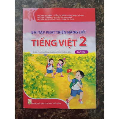 Sách - Combo Bài tập phát triển năng lực môn Tiếng Việt lớp 2 (2 tập) - Theo chương trình giáo dục phổ thông 2018