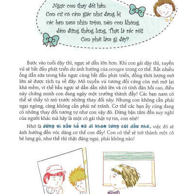 Cẩm Nang Bé Gái Tuổi Dậy Thì - Quyển 1: 160 Câu Hỏi - Đáp Về Sinh Lí Bạn Gái Tuổi Dậy Thì (Tái Bản 2019)