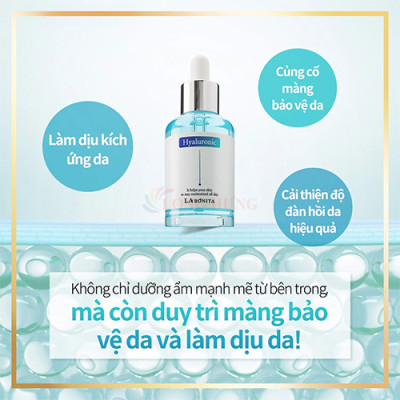 Serum dưỡng ẩm phục hồi da La Bonita Vital Hyaluronic Acid (50ml) - Hàng chính hãng