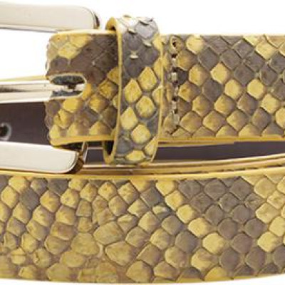 Thắt Lưng Nữ Da Trăn Huy Hoàng HT5305 - Vàng