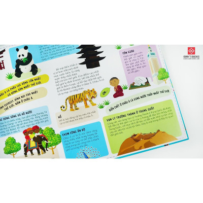 Sách - Khám Phá Các Châu Lục Và Đại Dương Qua Bảy Tấm Bản Đồ Mở Rộng - Đinh Tị Books