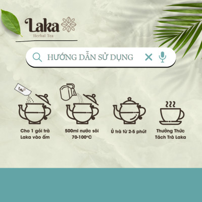 COMBO Tặng Quà - 2 Hộp Trà Cà Phê Cascara Túi lọc LAKA 80gr, 100% quả cà phê chín mọng