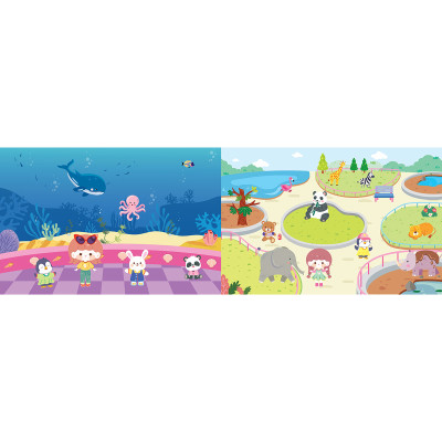 Combo Sách trò chơi đóng vai Công chúa nhỏ Mika (6 Cuốn)