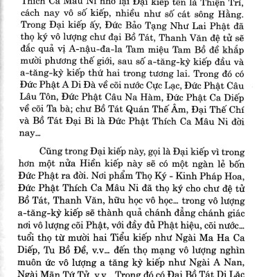 Chư Phật Và Thế Giới Chúng Sanh