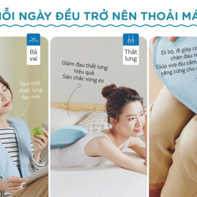 Máy Đấm Lưng Bear AMQ-A01X1 (MA-B01V1) - Hàng Chính hãng