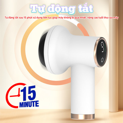 Máy Massage Cầm Tay Mini Puli PL-681DC - 8 Đầu Matxa, Công Suất Mạnh Mẽ Giúp Giảm Đau Mỏi, Thư Giãn
