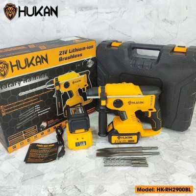 MÁY KHOAN PIN BÊ TÔNG 2.8J HK-RH2900B HUKAN  - HÀNG CHÍNH HÃNG