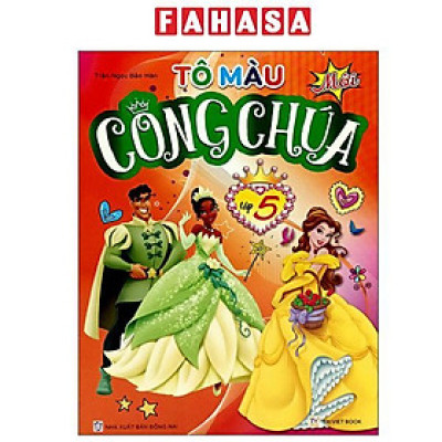 Sách - Tô Màu Công Chúa - Tập 5