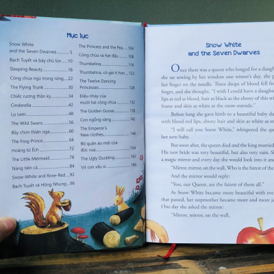 Sách truyện kể hàng đêm 10 minute fairy tales và bedtime story - Song ngữ anh việt