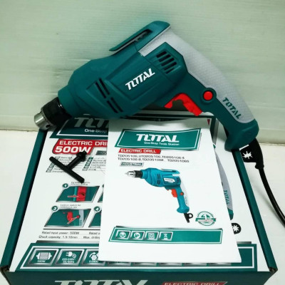 MÁY KHOAN ĐIỆN 500W 10MM TOTAL TD205106E - HÀNG CHÍNH HÃNG