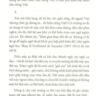 Văn Hóa Việt Nhìn Từ Tiếng Việt - Lưỡi Lươn Lẹo Lẹ Làng Lắt Léo