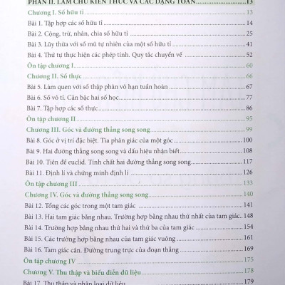 Sách - Làm Chủ Kiến Thức Toán Bằng Sơ Đồ Tư Duy Lớp 7 - Tập 1