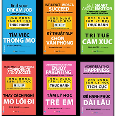 Bộ 6 Cuốn Ứng Dụng Tâm Lý Học