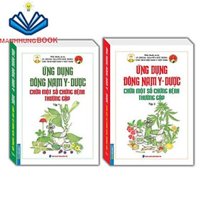 Sách - Combo ứng dụng đông nam y - dược chữa một số chứng bệnh thường gặp (2 cuốn )