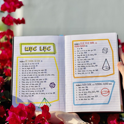 Sách - Sổ Tay Toán Học ( Tiếng Việt ), Tổng Hợp Kiến Thức Toán Học Từ Lớp 4 Đến Lớp 9