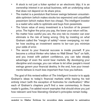 The Intelligent Investor: The Definitive Book on Value Investing. A Book of Practical Counsel (Revised Edition)