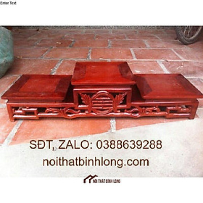 Tam sơn thủng gỗ hương ( ngang 20 x dài 70cm )