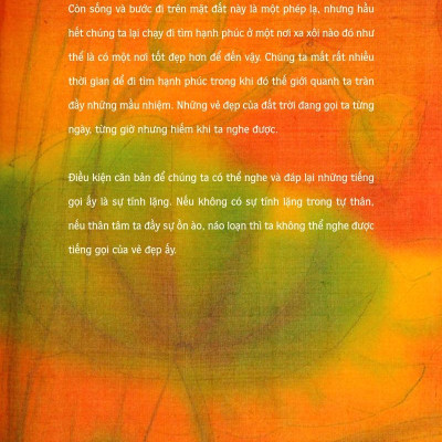 Bộ Sách Gieo Trồng Hạnh Phúc + Muốn An Được An + Tĩnh Lặng + Hạnh Phúc Cầm Tay (Bộ 4 Cuốn)