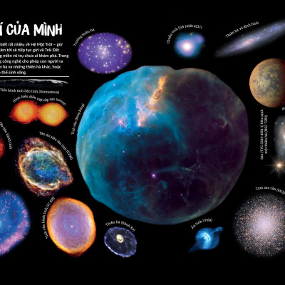 Sách Khám Phá Bí Ẩn Không Gian - Hành Trình Xuyên Không Gian Khám Phá Vũ Trụ Với Nhiều Hình Ảnh Đặc Sắc