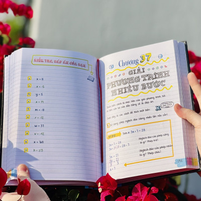 Sách - Sổ Tay Toán Học ( Tiếng Việt ), Tổng Hợp Kiến Thức Toán Học Từ Lớp 4 Đến Lớp 9