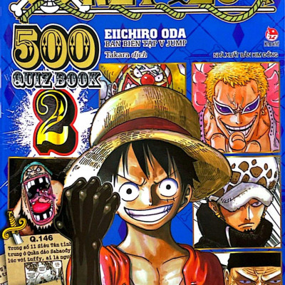 One Piece 500 Quiz Book - Get Or Lost Challenge Wanted - Tập 2