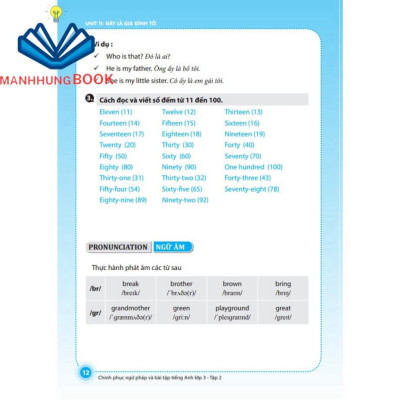 Sách - Chinh phục ngữ pháp và bài tập tiếng Anh lớp 3 - Tập 2