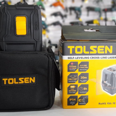 MÁY CÂN MỰC LASEZ 20m TOLSEN 35141 - HÀNG CHÍNH HÃNG