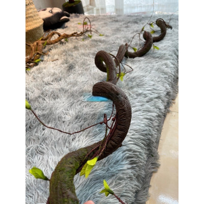 Thân cây giả trang trí - Dài từ 150 đến 180 cm - Nhiều mẫu - Thân cây leo tường - Cây giả, hoa lụa decor giống thật 99% - Làm khung cho dây leo hoa hồng ban công rất đẹp