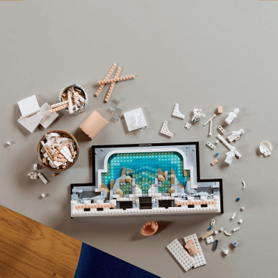 LEGO ARCHITECTURE 21062 Đồ Chơi Lắp Ráp Đài Phun Nước Trevi (1880 chi tiết)