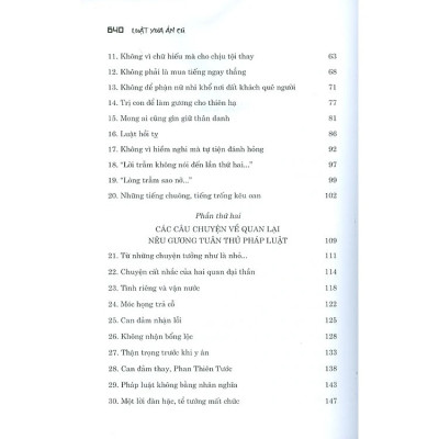 Sách - Luật xưa án cũ