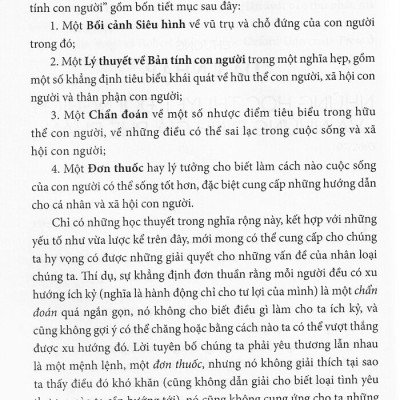 Mười Hai Học Thuyết Về Bản Tính Con Người