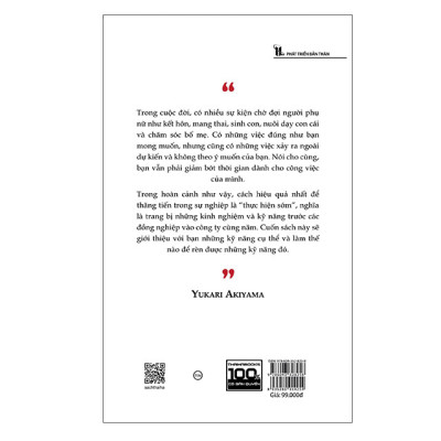 Phụ nữ thông minh: Làm chủ công việc