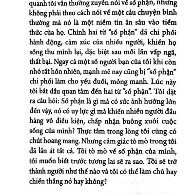 Làm Chủ Số Phận