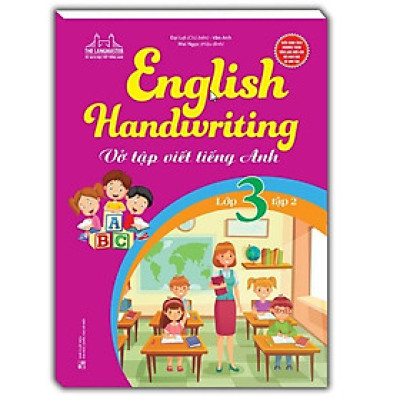 Sách - English Handwriting - Vở tập viết tiếng anh lớp 3 tập 2