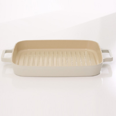 [Hàng chính hãng] Chảo nướng chống dính bếp từ  Neoflam Fika 28cm. dùng để nướng trên bếp hoặc thay khay trong lò nướng.  Made in Korea. Hàng có sẵn, giao ngay