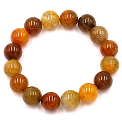 Vòng đeo tay đá vân rồng 12 ly 16 hạt