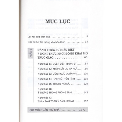 21 Nghi Thức Khai Mở Trực Giác