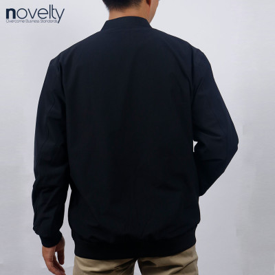 Jacket nam 2 lớp Novelty Casual màu đen NJKMMDMPLB2306002