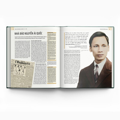 Sách - Hồ Chí Minh - Tiểu Sử Bằng Hình - Bìa Cứng