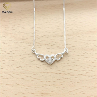 Dây chuyền bạc Ý 925 Huệ Ngân - Đôi cánh thiên thần PP1784