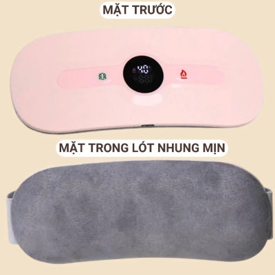 Máy Massage Làm Ấm Bụng, Đai Đeo Giảm Đau Bụng Kinh Nguyệt, Làm Ấm Tử Cung Cho Phụ Nữ Đến Kì 6 CHẾ ĐỘ