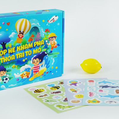 Sách - Hộp Hè Khám Phá, Thỏa Trí Tò Mò – Mở Ra Thấy Mùa Hè cho trẻ từ 6 tuổi – Đinh Tị Books