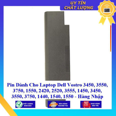 Pin dùng cho Laptop Dell Vostro 3450 3550 3750 1550 2420 2520 3555 1450 3450 3550 3750 1440 1540 1550 - Hàng Nhập Khẩu  MIBAT941