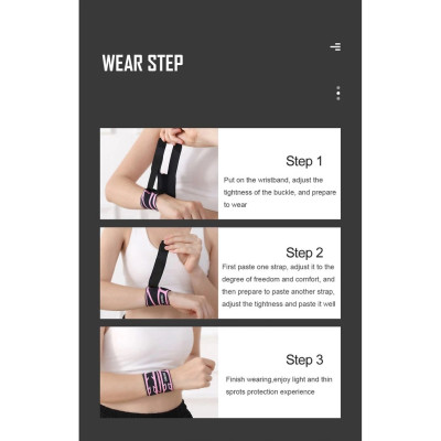 Băng quấn cổ tay AOLIKES A-7930 bảo vệ hỗ trợ khớp cổ tay