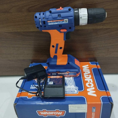 MÁY KHOAN BÚA DÙNG PIN 20V WCDP521 WADFOW (KÈM 1 PIN 1.5AH & SẠC) - HÀNG CHÍNH HÃNG