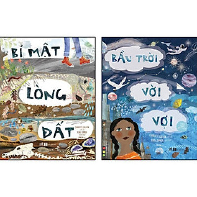 Sách Nhã Nam - Combo Kiến Thức Bất Tận : Bí Mật Lòng Đất + Bầu Trời Vời Vợi