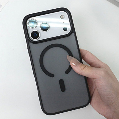 Ốp Lưng Nhám Chống Bám Vân Tay Sạc Không Dây Từ Tính MIPOW KINGBULL cho iPhone 17 Pro Max / 17 Pro, MATTEX, Chống Sốc_ Hàng chính hãng